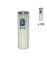 Lumino votivo trasparente Maria T.60 K - CONF. RISPARMIO 30 PZ