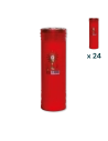 Lumino votivo rosso Eucarestia T.60 - CONF. RISPARMIO 24 PZ