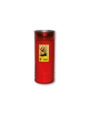 Lumino votivo rosso Padre Pio T.80 K
