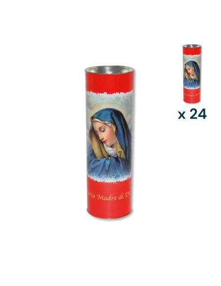 Lumino votivo eco Maria T.60 - CONF. RISPARMIO 24 PZ