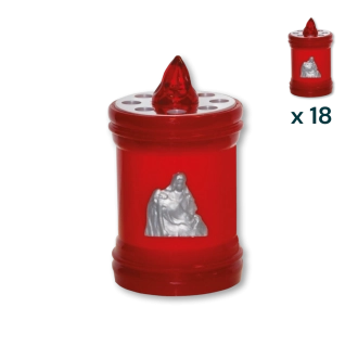 Lumino elettrico 120 gg rilievo bianco T.20 - CONF. RISPARMIO 18 PZ