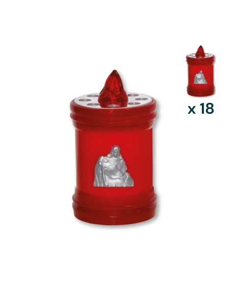 Lumino elettrico 120 gg rilievo bianco T.20 - CONF. RISPARMIO 18 PZ