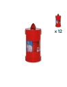 Lumino elettrico 90 gg rosso Papa Francesco T.40 - CONF. RISPARMIO 12 PZ