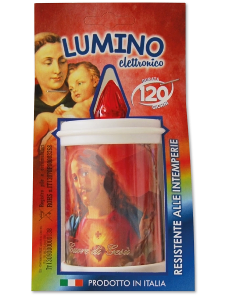 Lumino elettrico 120 gg disegno assortito 703 - CONF. RISPARMIO 30 PZ