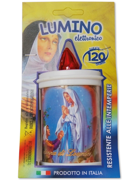 Lumino elettrico 120 gg disegno assortito 703 - CONF. RISPARMIO 30 PZ