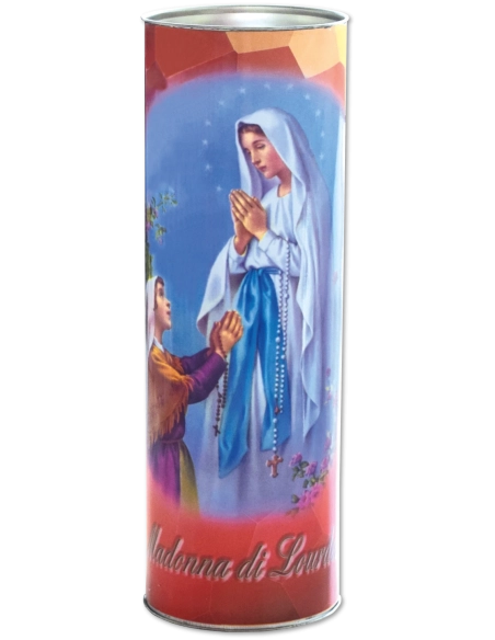 Lumino votivo eco rosso misto T.100 - CONF. RISPARMIO 15 PZ