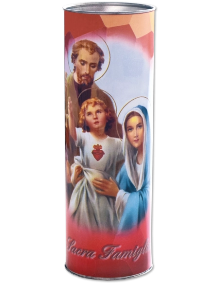 Lumino votivo eco rosso misto T.100 - CONF. RISPARMIO 15 PZ