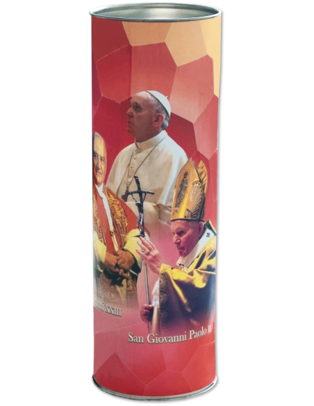 Lumino votivo eco rosso misto T.100 - CONF. RISPARMIO 15 PZ