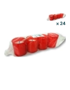 Lumini rossi T.70 - PACCO RISPARMIO 24 CONFEZIONI (4 pezzi a confezione)