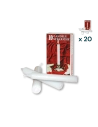 Candele steariche E/10 - PACCO RISPARMIO 20 CONFEZIONI (10 pezzi a confezione)