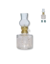 Lampada ad olio 340 ml piccola botte - CONF. RISPARMIO 6 PZ