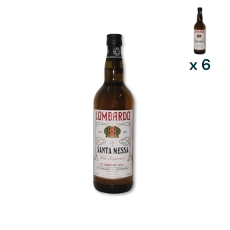 Vino Liquoroso Lombardo Santa Messa Bianco 1lt - CONF. RISPARMIO 6 PZ