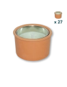 Fiaccola terracotta - CONF. RISPARMIO 27 PZ