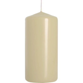 Candela inodore 5 x 10 cm avorio